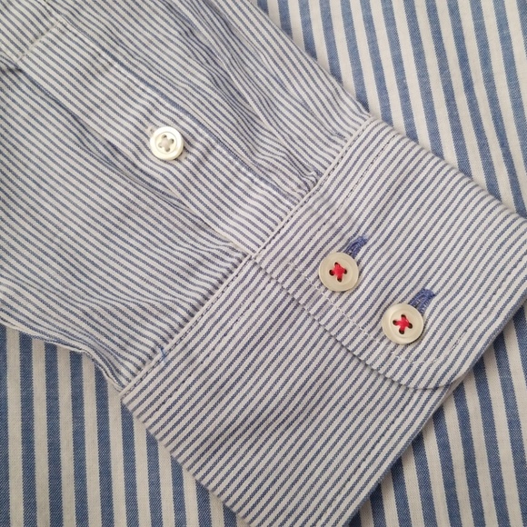 Talbots Striped Button Down - Size XS - Picture 5 of 5